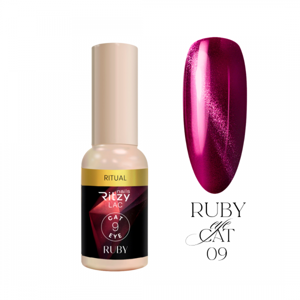 Ritzy RUBY RITUAL Cat eye 9 - Kentro Beauty Supplies Ireland
