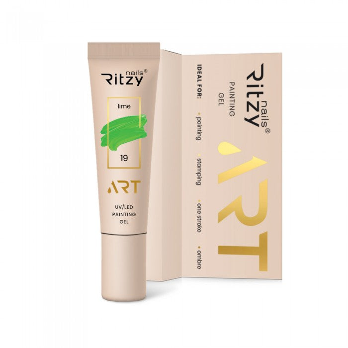 Ritzy ART Gel 19 LIME 5ml - Kentro Beauty Supplies Ireland