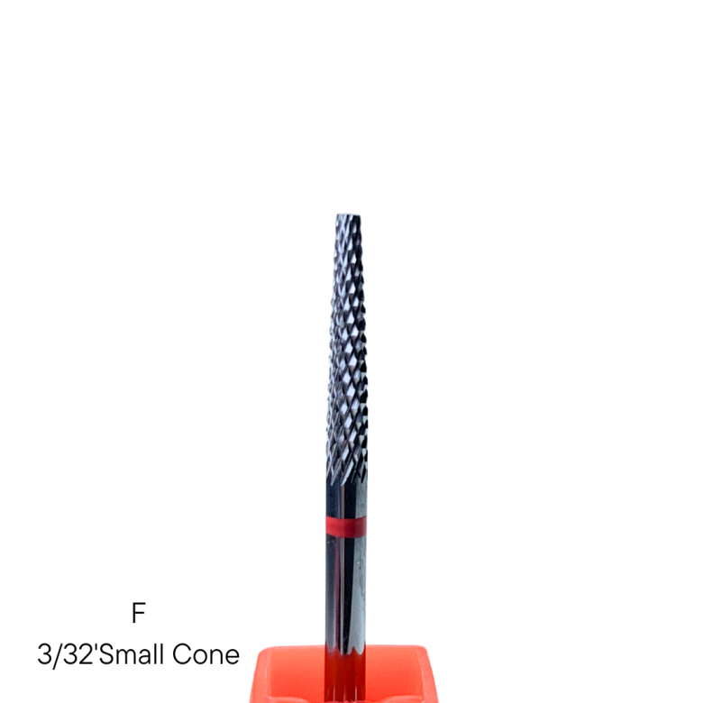 Mack’s Carbide Drill Bit Cone Small F - M3/32 - Kentro Beauty Supplies Ireland