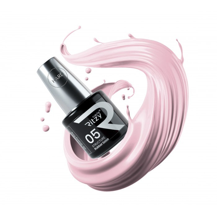 Ritzy STRUCTURE 05 GLASSY PINK Rubber Base TPO FREE