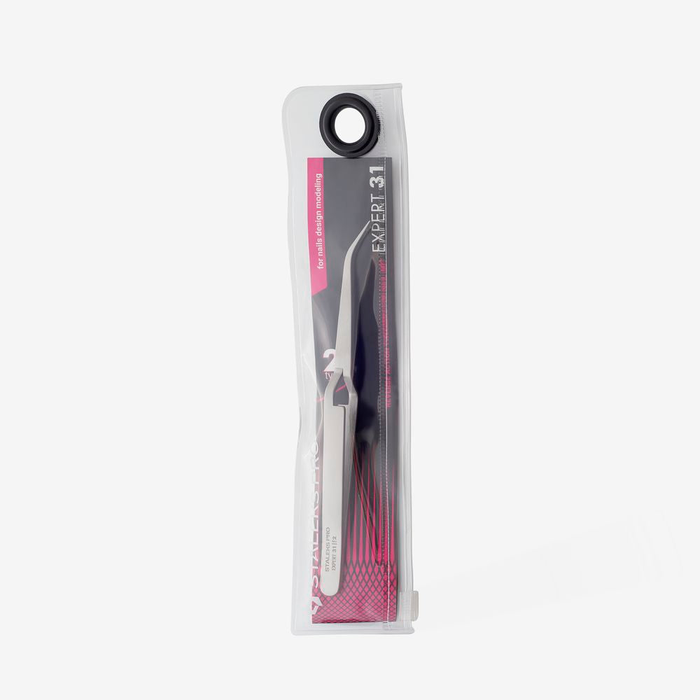 Staleks Reverse Action Tweezers for Extension Pinching - EXPERT 31 TYPE 2 - Kentro Beauty Supplies Ireland