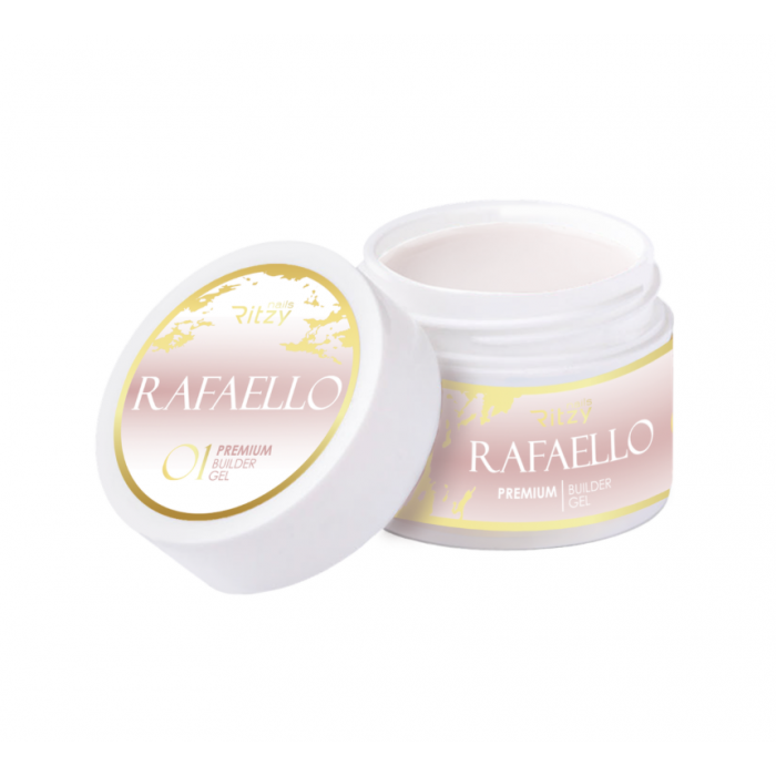 Ritzy PREMIUM Builder Gel - RAFAELLO 01 - Kentro Beauty Supplies Ireland
