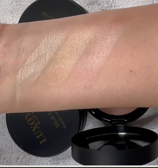 SILK GLOW Highlighter Powder 01 - Kentro Beauty Supplies Ireland