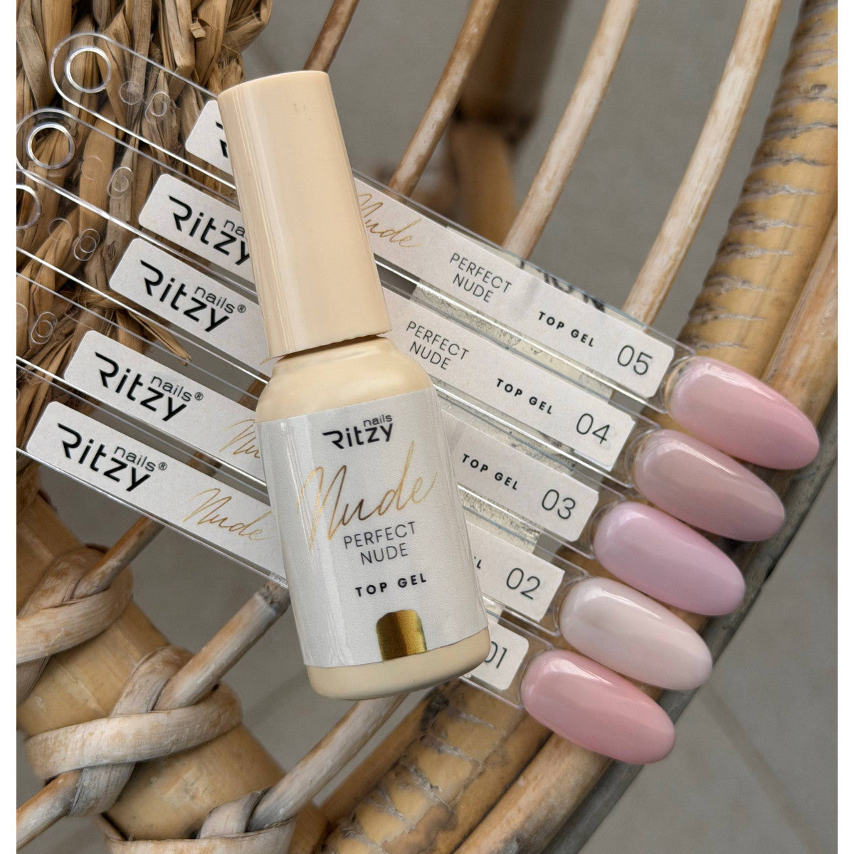 Ritzy PERFECT NUDE Top Gel 02/9ml