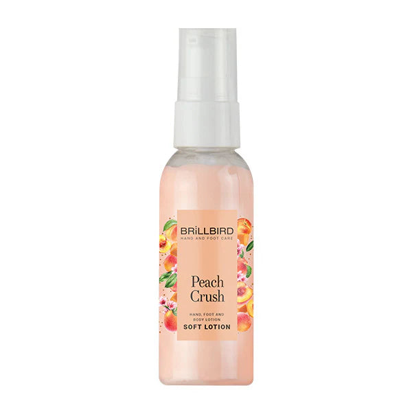 Brillbird Hand & Foot Soft Lotion - Peach Crush - Kentro Beauty Supplies Ireland