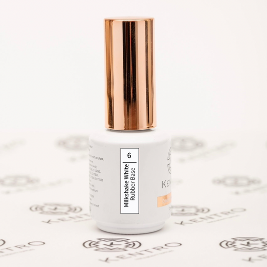 Kentro Rubber Base - Milkshake White 6 - Kentro Beauty Supplies Ireland