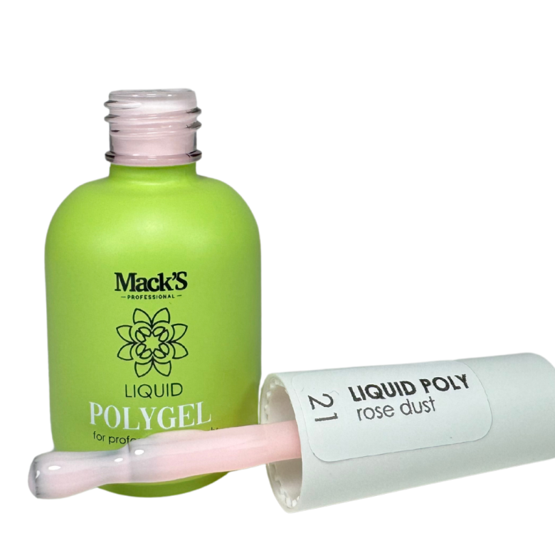 Mack’s Liquid PolyGel - Rose Dust 21 - Kentro Beauty Supplies Ireland