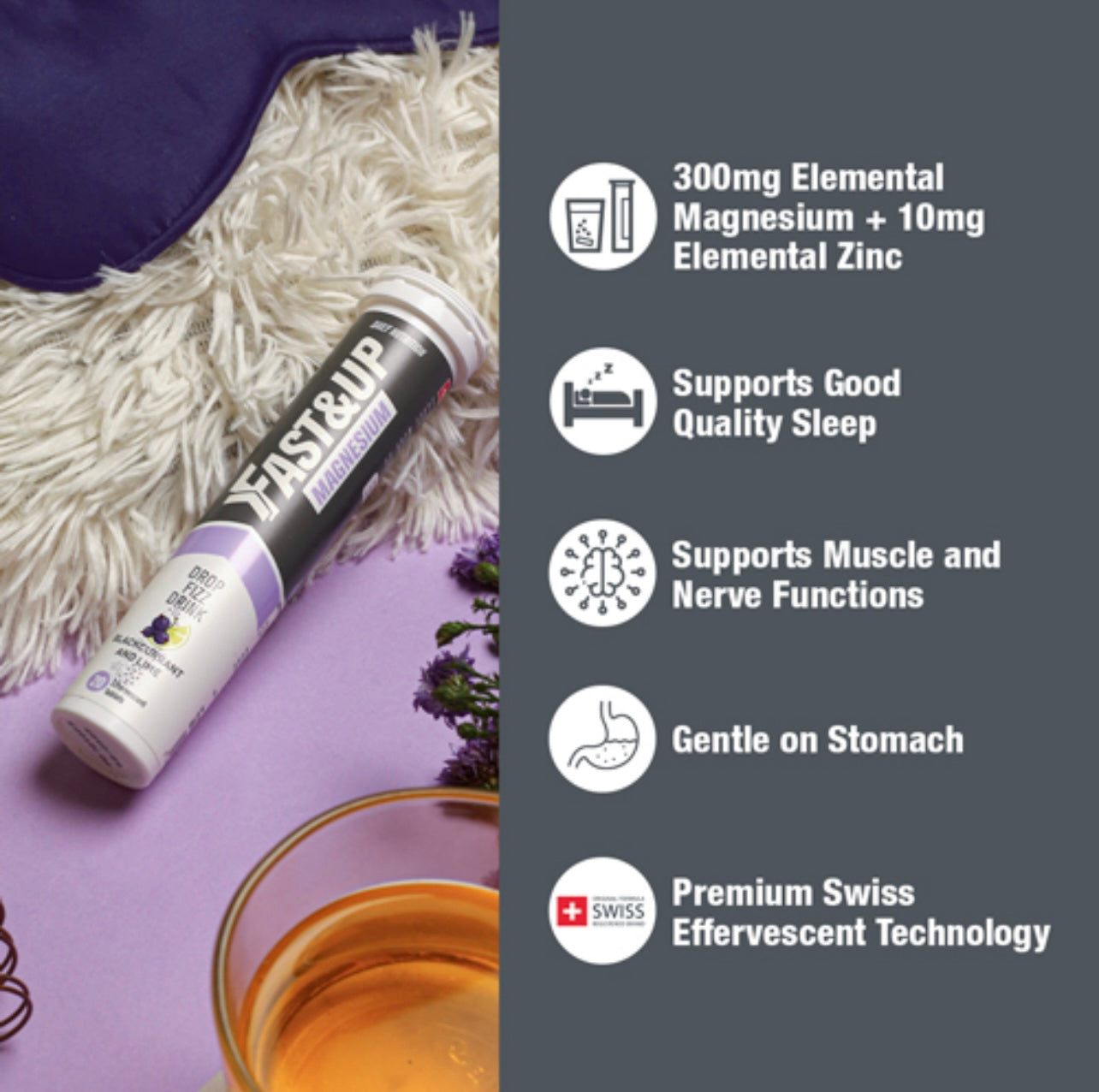 FAST&UP Magnesium Supplement - Kentro Beauty Supplies Ireland