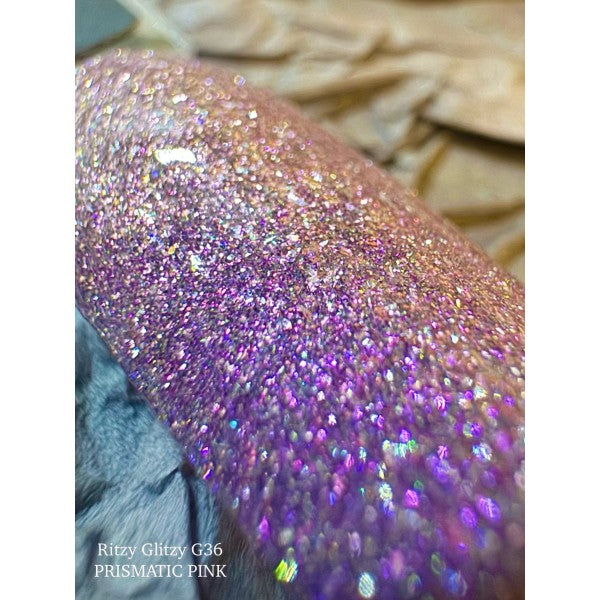 Ritzy GLITZY PRISMATIC PINK G36 - Kentro Beauty Supplies Ireland