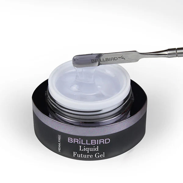 Brillbird Future Liquid Poly Gel - Clear - Kentro Beauty Supplies Ireland