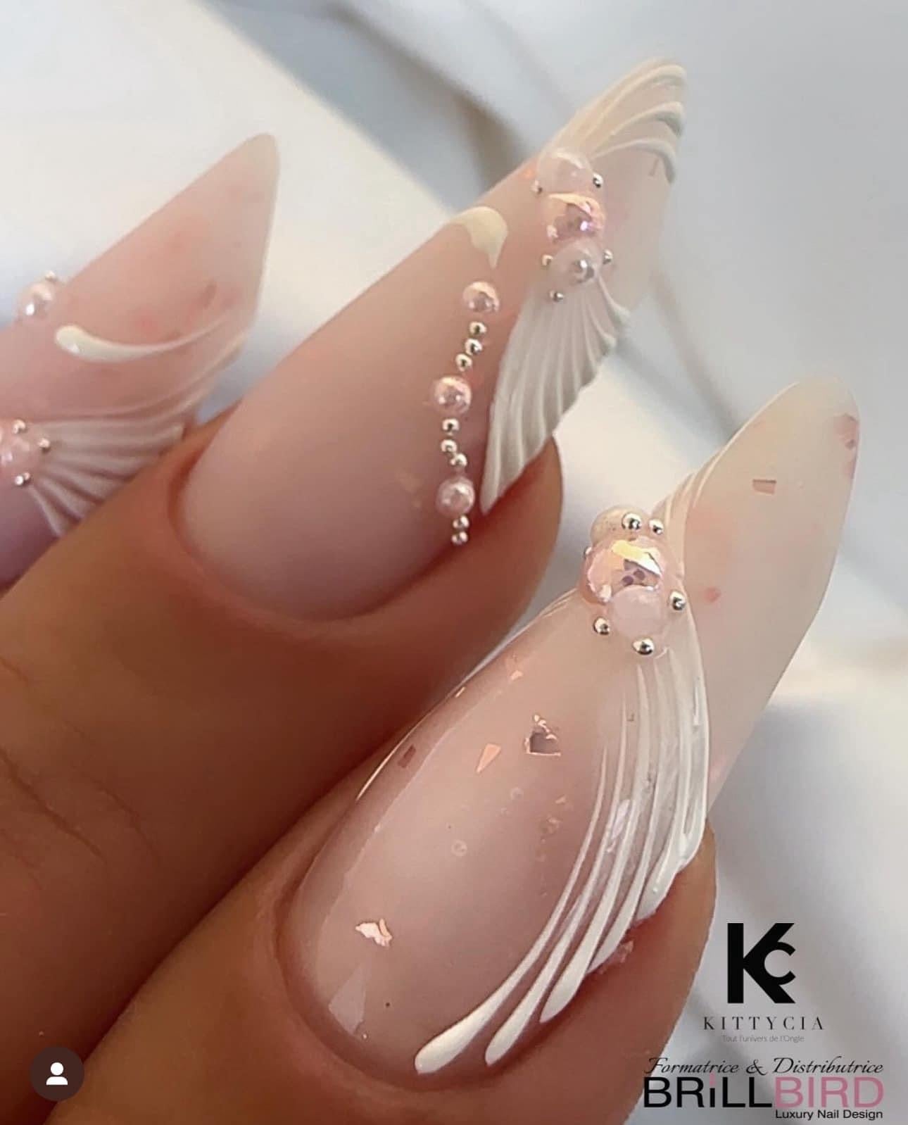 Brillbird Latte Flake Hard Builder Gel - Kentro Beauty Supplies Ireland