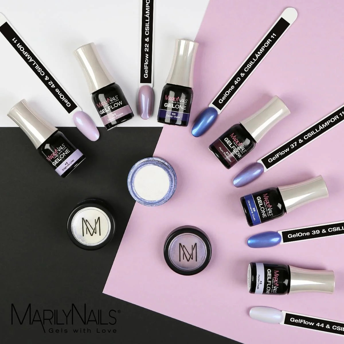 MarilyNails Chrome powder - 11 Blue - Kentro Beauty Supplies Ireland