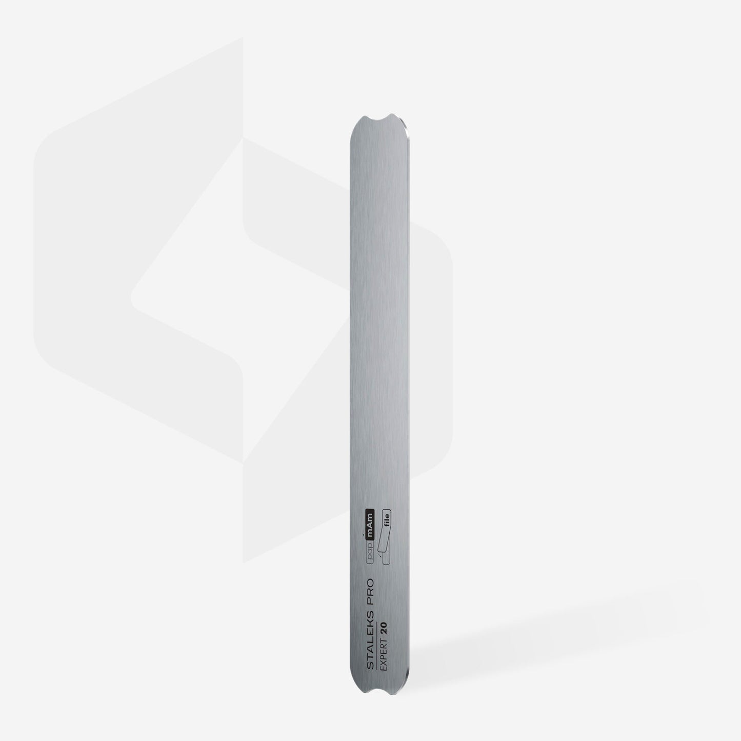 Staleks Metal Nail File, Straight BASE - EXPERT 20 - Kentro Beauty Supplies Ireland