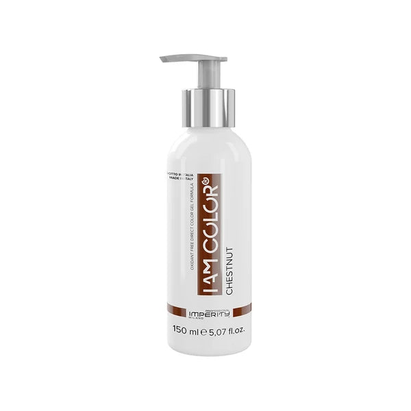 I AM COLOR Vegan Hair Coloring Gel 150ml - Chestnut - Kentro Beauty Supplies Ireland