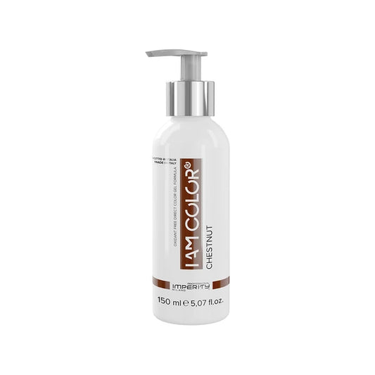 I AM COLOR Vegan Hair Coloring Gel 150ml - Chestnut - Kentro Beauty Supplies Ireland