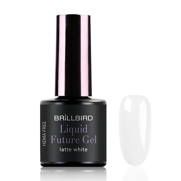 Brillbird Future Liquid Poly Gel - Latte White - Kentro Beauty Supplies Ireland