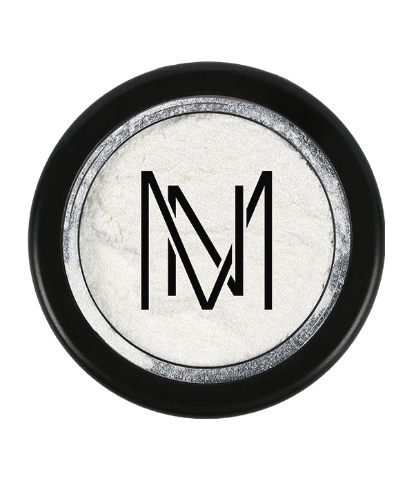 MarilyNails Chrome Glitter Powder - White Silver - Kentro Beauty Supplies Ireland