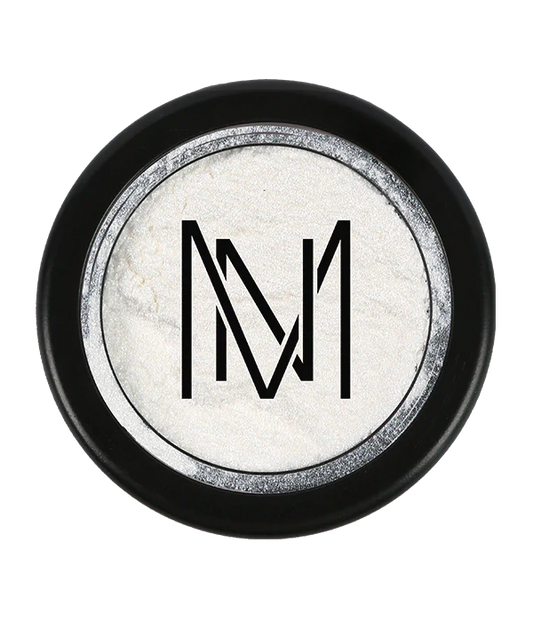 MarilyNails Chrome Glitter Powder - White Silver - Kentro Beauty Supplies Ireland