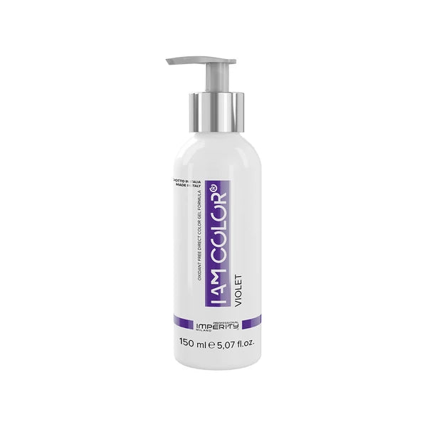 I AM COLOR Vegan Hair Coloring Gel 150ml - Violet - Kentro Beauty Supplies Ireland