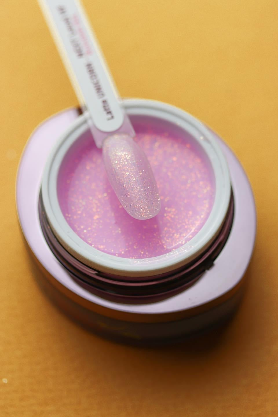 Brillbird Next Level Hard Builder Gel - Latte Unicorn HEMA FREE 15ml - Kentro Beauty Supplies Ireland