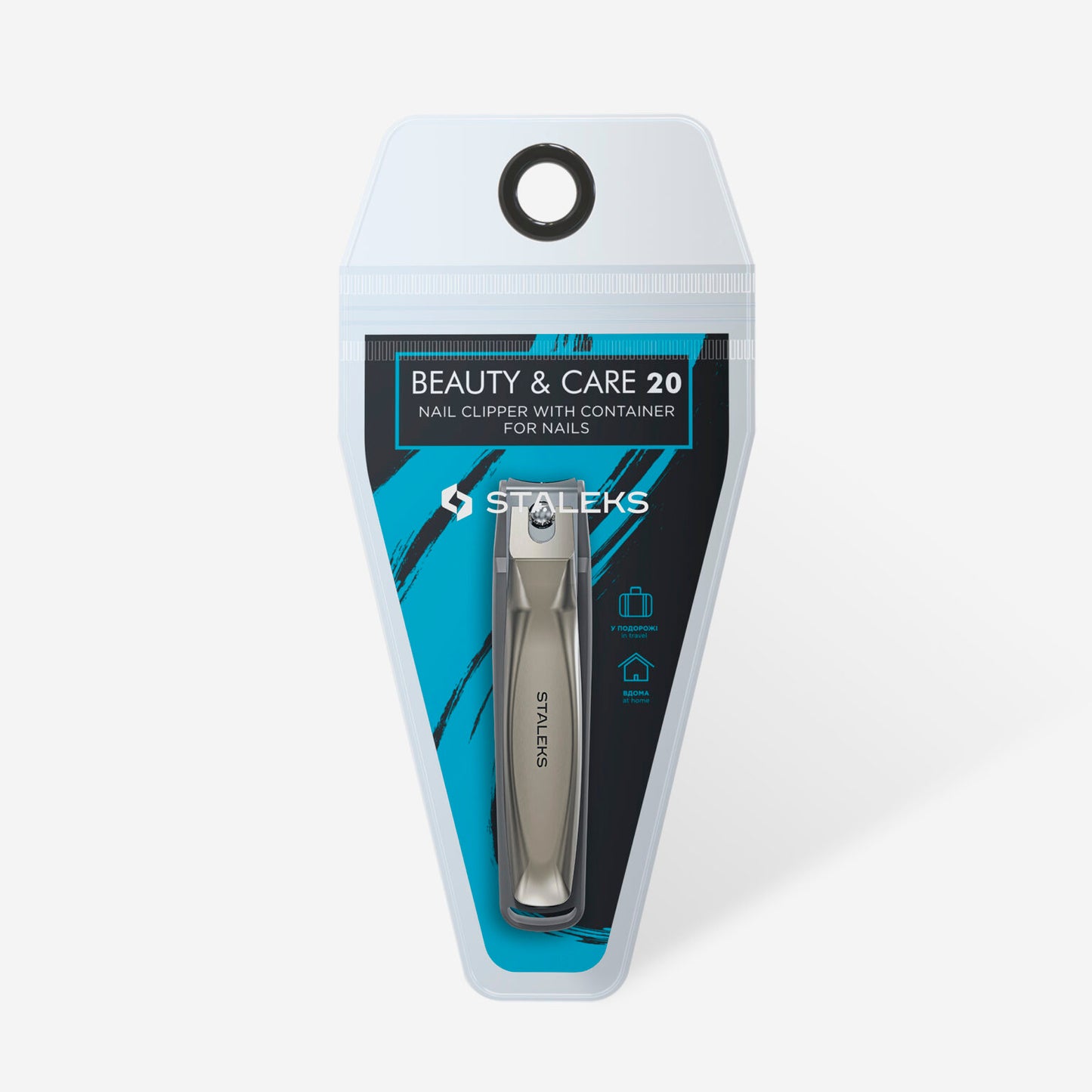 Staleks Nail Clipper with container for nails BEAUTY & CARE 20 - Kentro Beauty Supplies Ireland