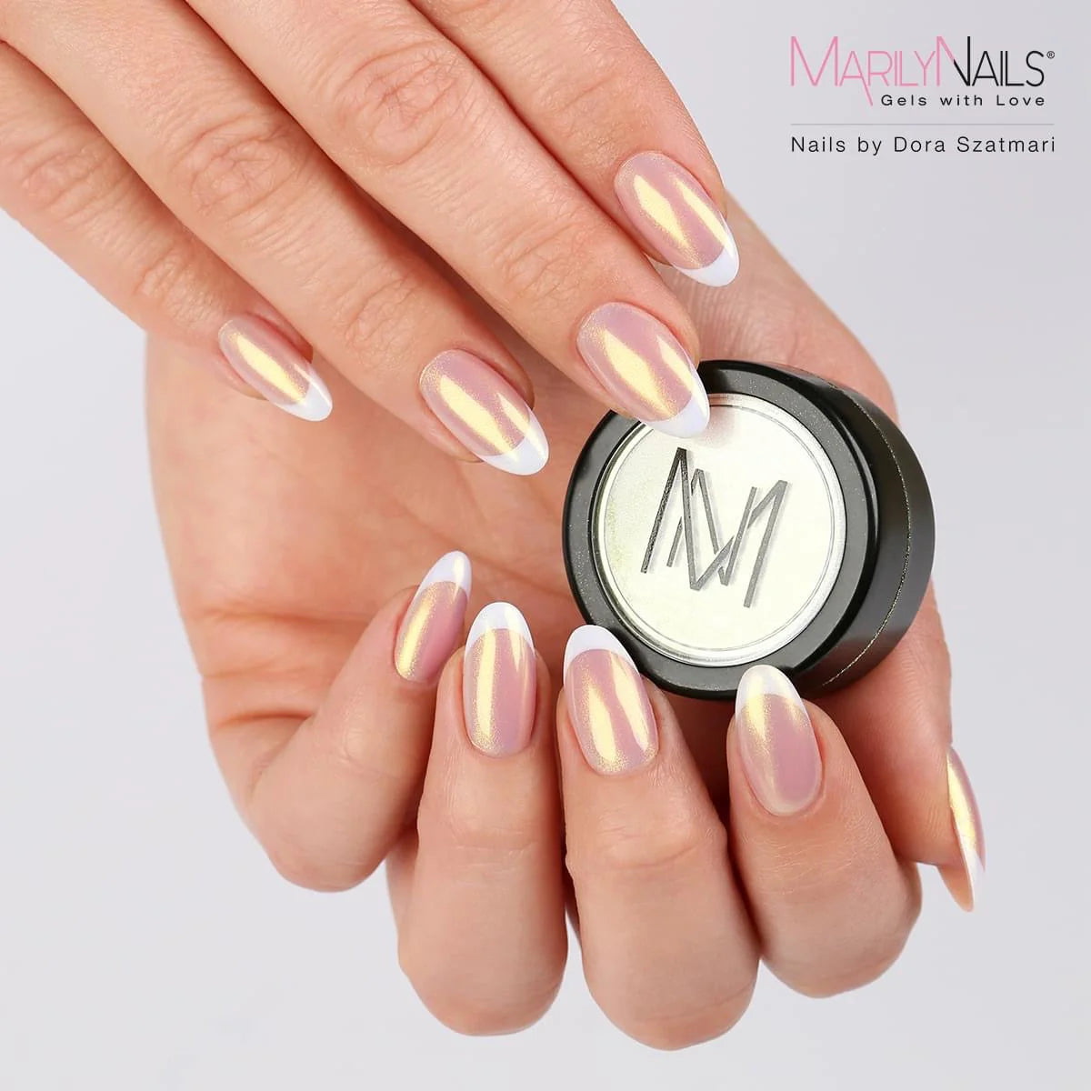MarilyNails Chrome Powder - 8 Gold - Kentro Beauty Supplies Ireland