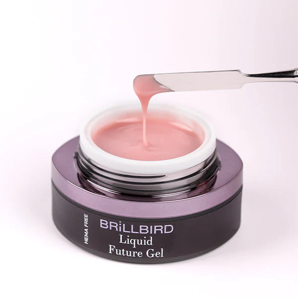Brillbird Future Liquid Poly Gel - Cover Rose - Kentro Beauty Supplies Ireland