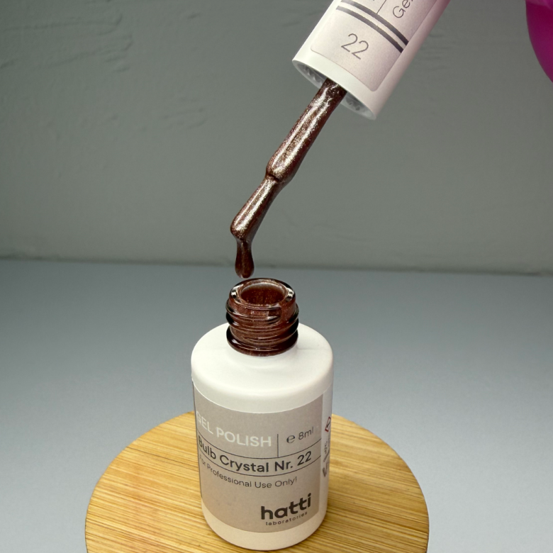 hatti Bulb Crystal Cat eye Gel Polish N22/8ml