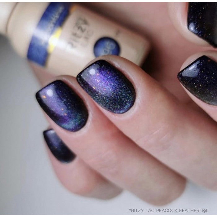 Ritzy lac Cat Eye 9D PEACOCK FEATHER 196 - Kentro Beauty Supplies Ireland