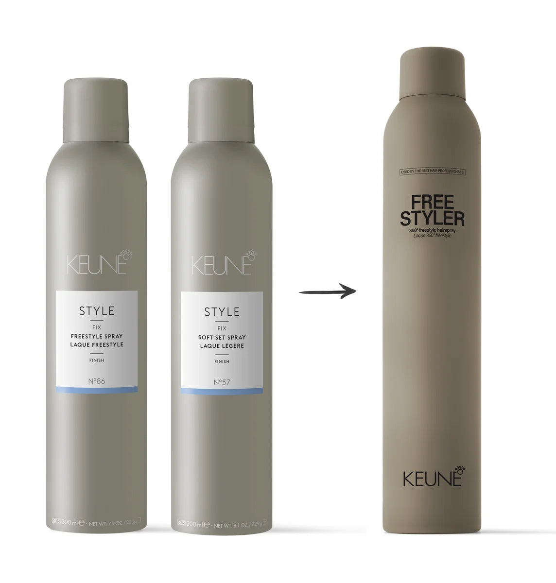 KEUNE STYLE FREE STYLER - Kentro Beauty Supplies Ireland