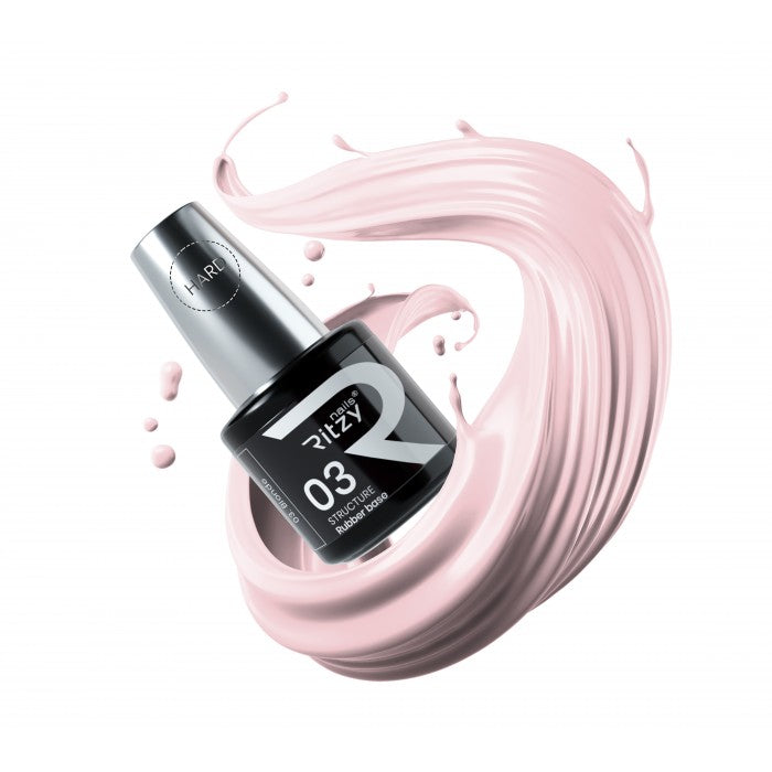 Ritzy STRUCTURE 03 BLONDE Rubber base TPO FREE - Kentro Beauty Supplies Ireland
