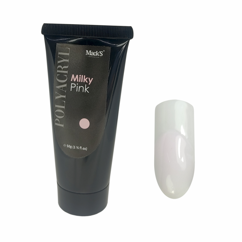 Mack’s Polyacryl - Milky Pink 50g - Kentro Beauty Supplies Ireland