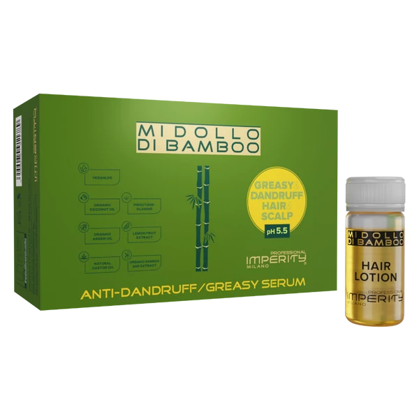 Organic Midollo Di Bamboo Anti Dandruff/Oily Serum 10x10ml - Kentro Beauty Supplies Ireland