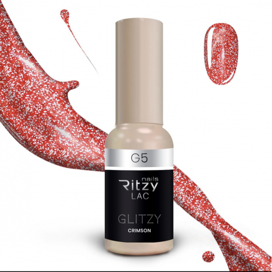 Ritzy Lac GLITZY Crimson G5 - Kentro Beauty Supplies Ireland