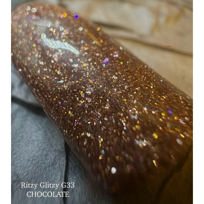 Ritzy GLITZY CHOCOLATE G33 - Kentro Beauty Supplies Ireland