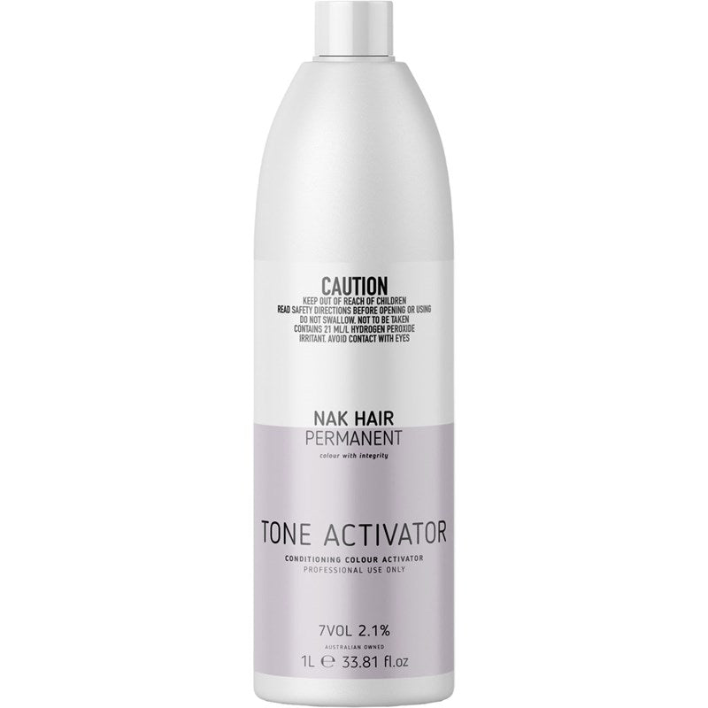 NAK TONE ACTIVATOR 7VOL. 2.1% 1L - Kentro Beauty Supplies Ireland