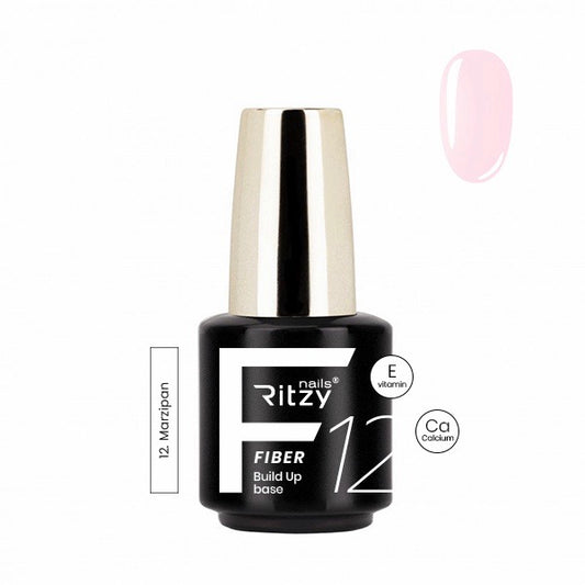 Ritzy FIBER Build Up Base MARZIPAN 12 - Kentro Beauty Supplies Ireland