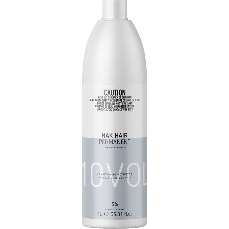 NAK CONDITIONING ACTIVATOR 10VOL. 3% 1L - Kentro Beauty Supplies Ireland