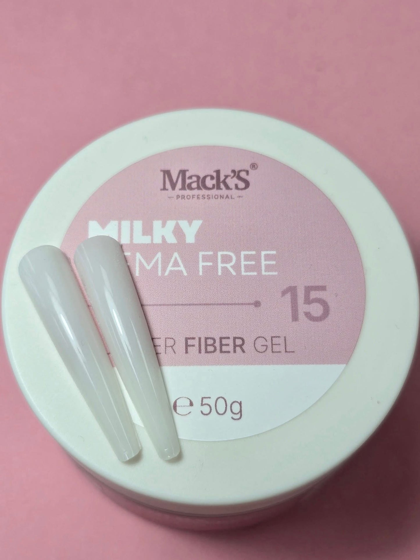 Mack’s Fiber Builder Gel - Milky