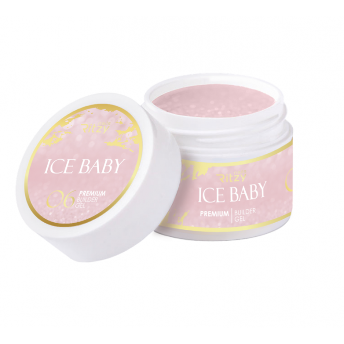 Ritzy PREMIUM Builder Gel - ICE BABY 06 - Kentro Beauty Supplies Ireland