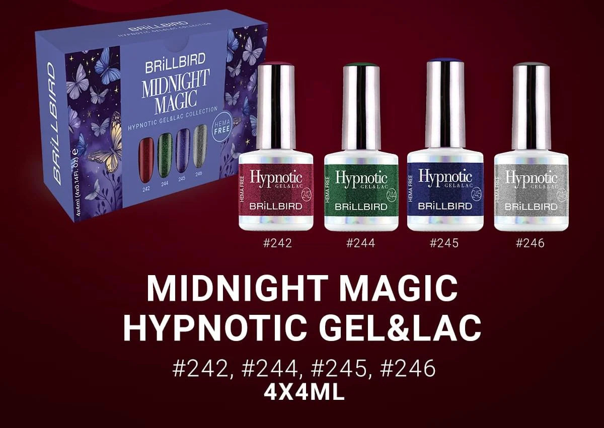Brillbird Hypnotic Midnight Magic Collection - Kentro Beauty Supplies Ireland
