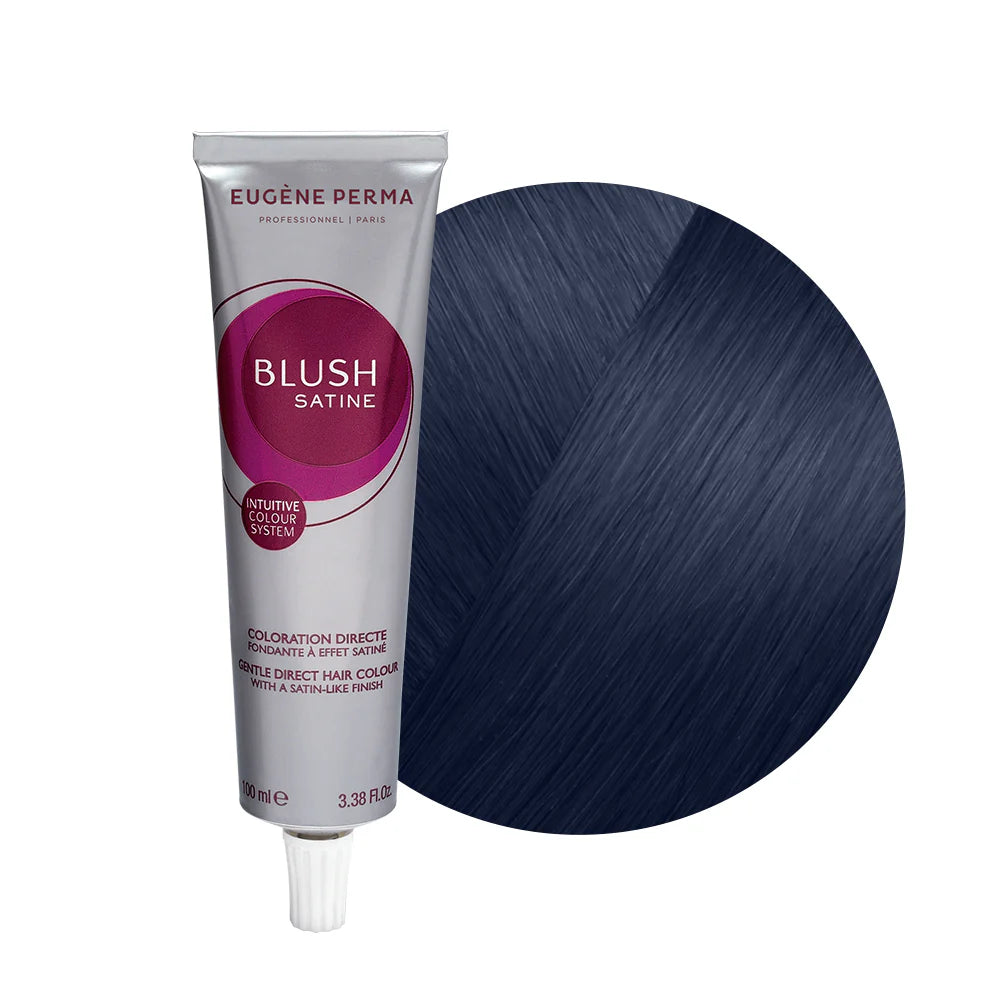 Blush Satine Coloring 100ml - Blue Black - Kentro Beauty Supplies Ireland