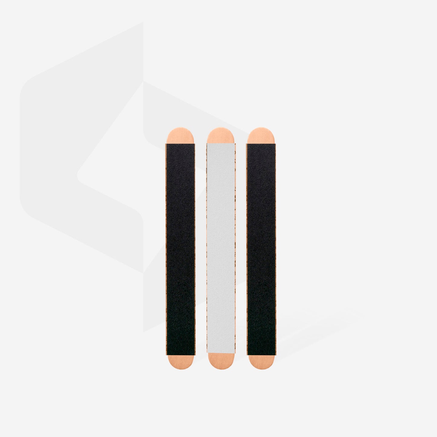 Staleks Nail File papmAm MIX on a Wooden Base 180/240grit (3pcs)