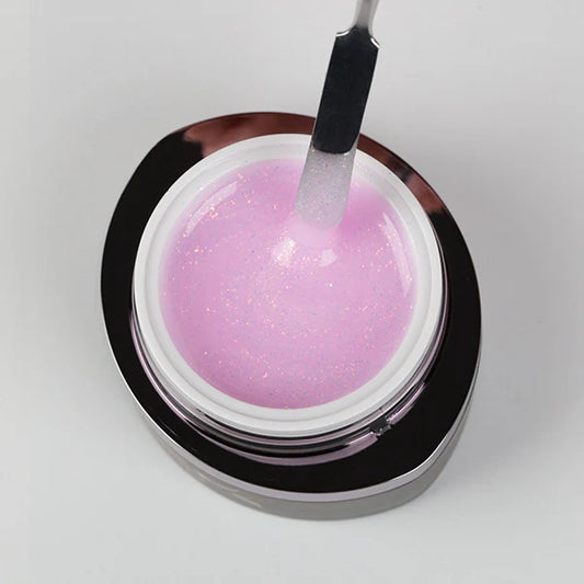 Brillbird Next Level Hard Builder Gel - Latte Unicorn HEMA FREE 15ml - Kentro Beauty Supplies Ireland