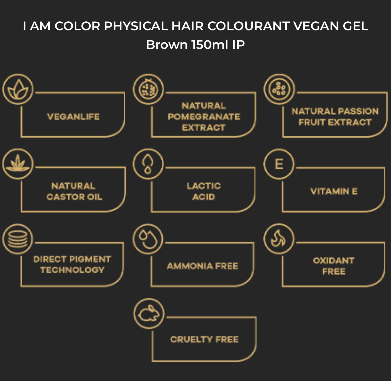 I AM COLOR Vegan hair colouring gel 150ml - Silver - Kentro Beauty Supplies Ireland