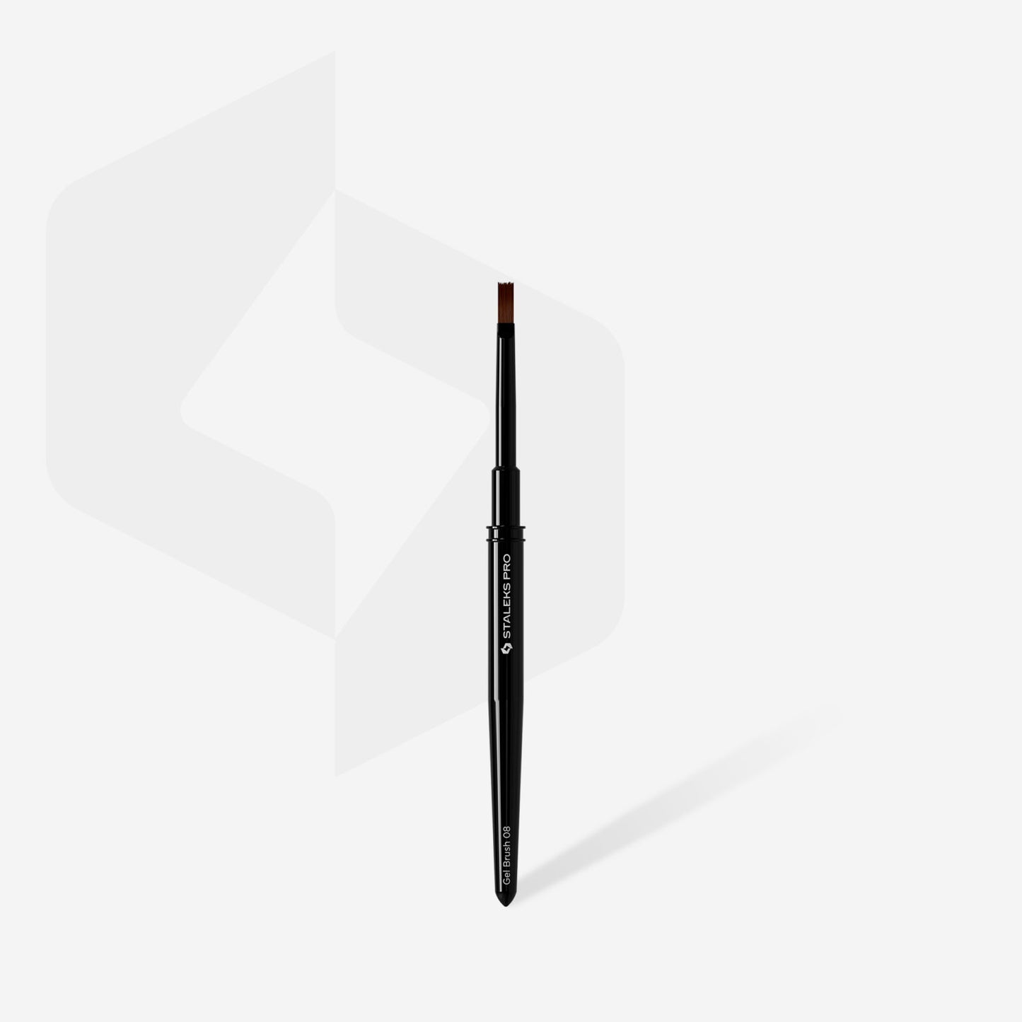 Staleks Straight brush for gel EXPERT width 6mm/ length 10mm - Kentro Beauty Supplies Ireland