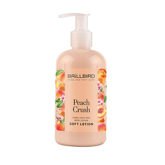 Brillbird Hand & Foot Soft Lotion - Peach Crush - Kentro Beauty Supplies Ireland