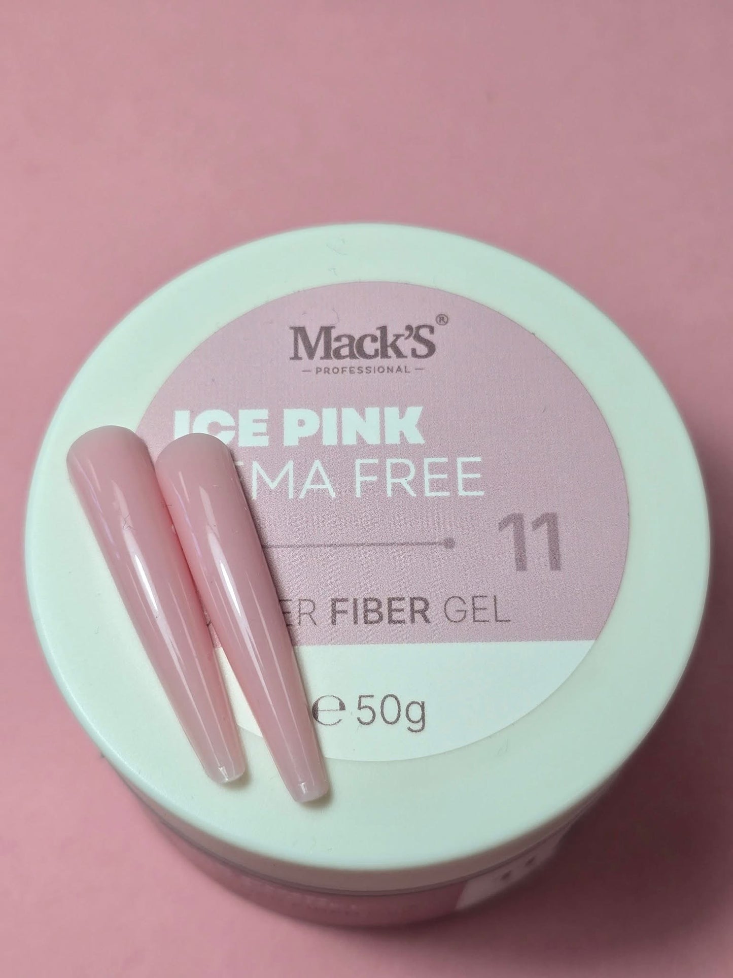 Mack’s Fiber Builder Gel - Ice Pink
