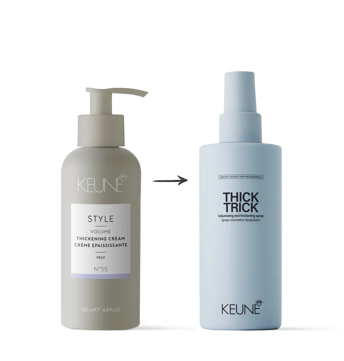 KEUNE STYLE THICK TRICK 200ml - Kentro Beauty Supplies Ireland