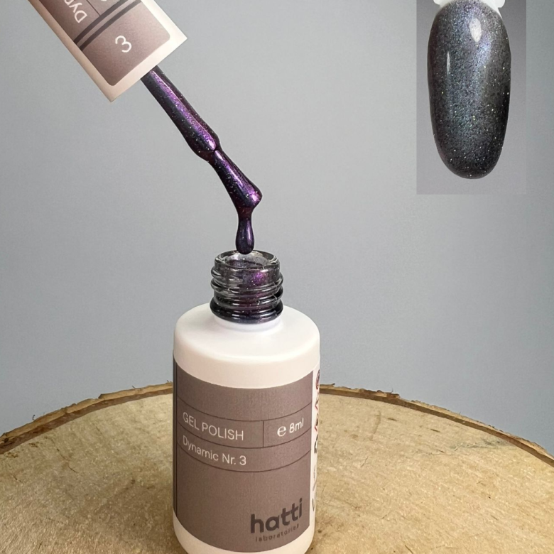 hatti Dynamic Cat Eye gel polish N3/8ml - Kentro Beauty Supplies Ireland
